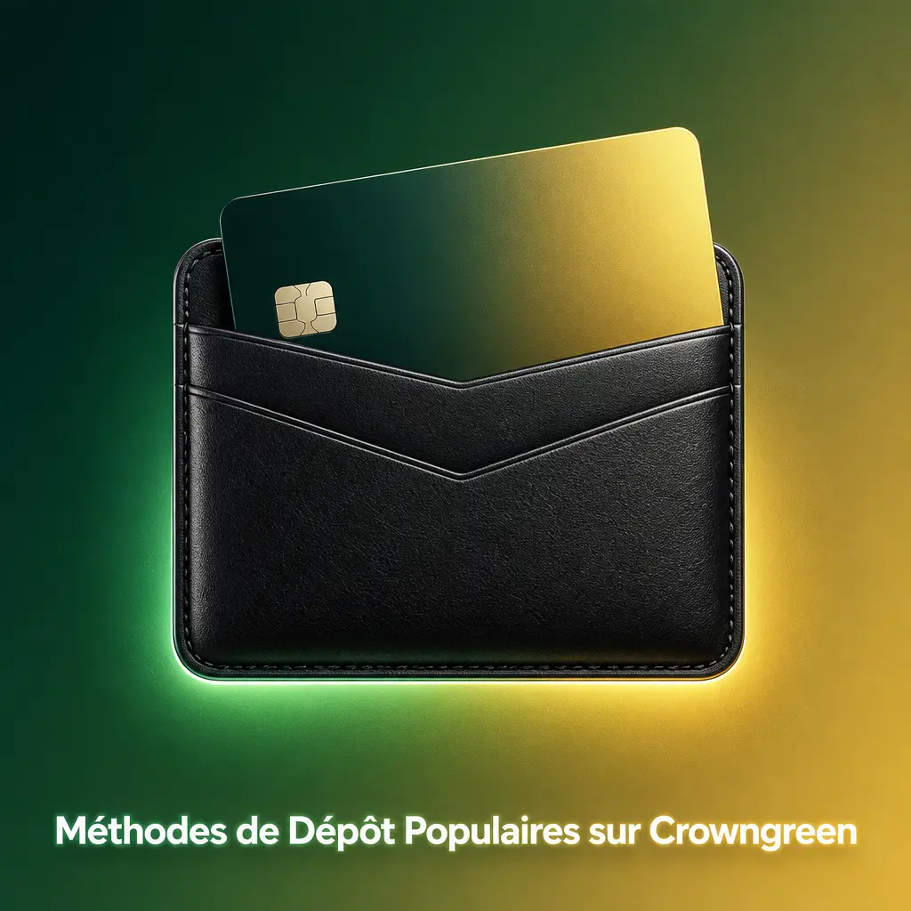 Méthodes de dépôt populaires sur Crowngreen Canada : Visa, Interac, Skrill, Apple Pay et plus en CAD